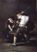 Francisco Goya The Forge France oil painting artist